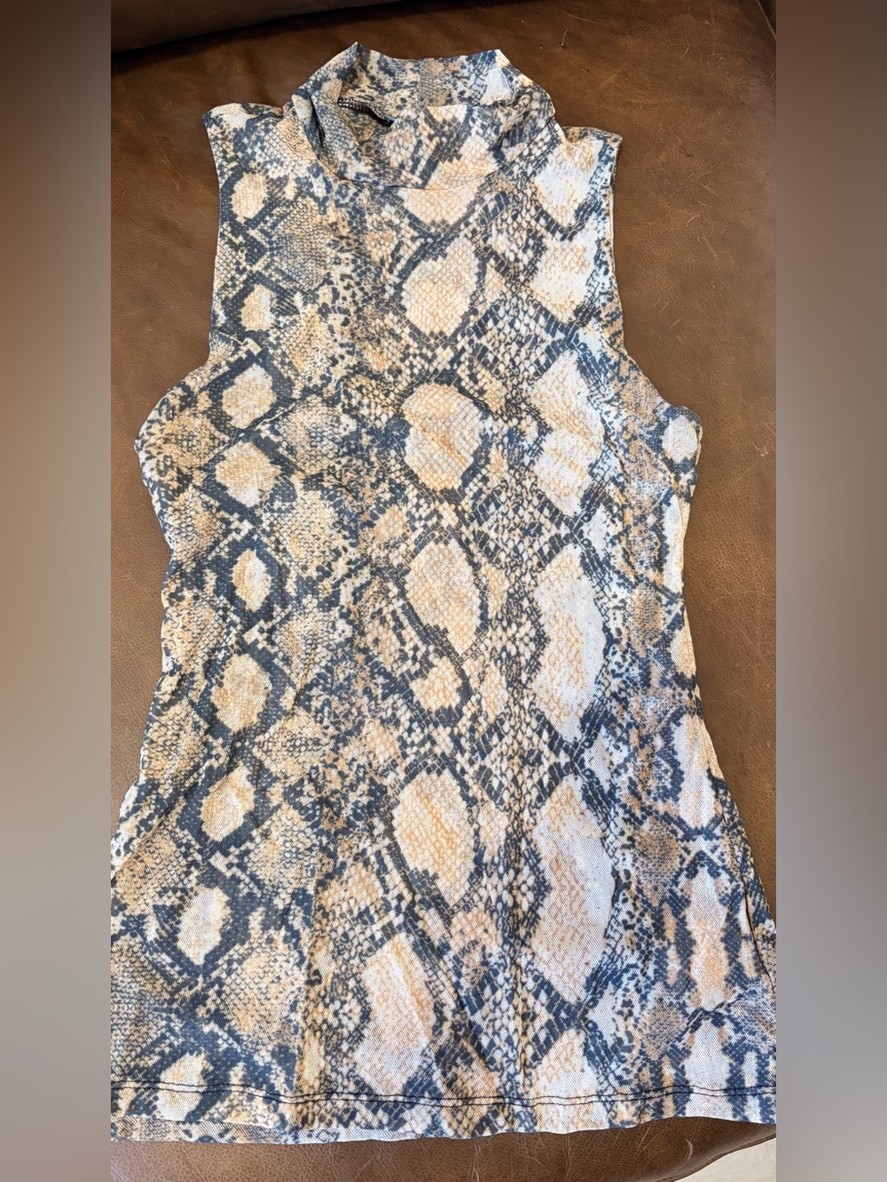 EXPRESS Snake-Print Sleeveless Women’s Too